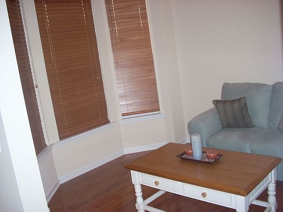 Living Room with Bay Windows