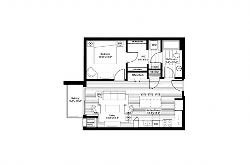 Floor plan A2
