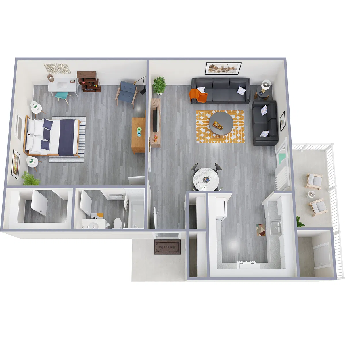 Floor plan A1