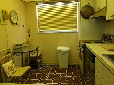 Kitchen with Small Eat-in Area