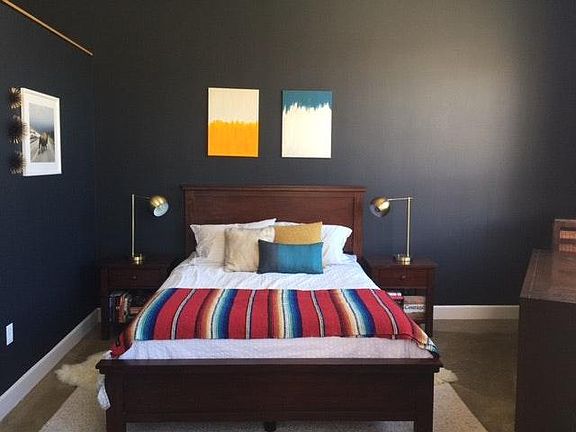 Spacious bedroom