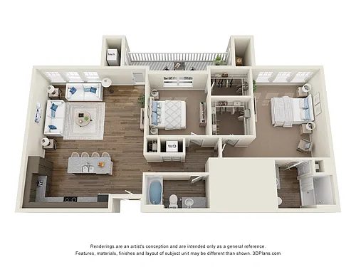 Floor plan The Meridian