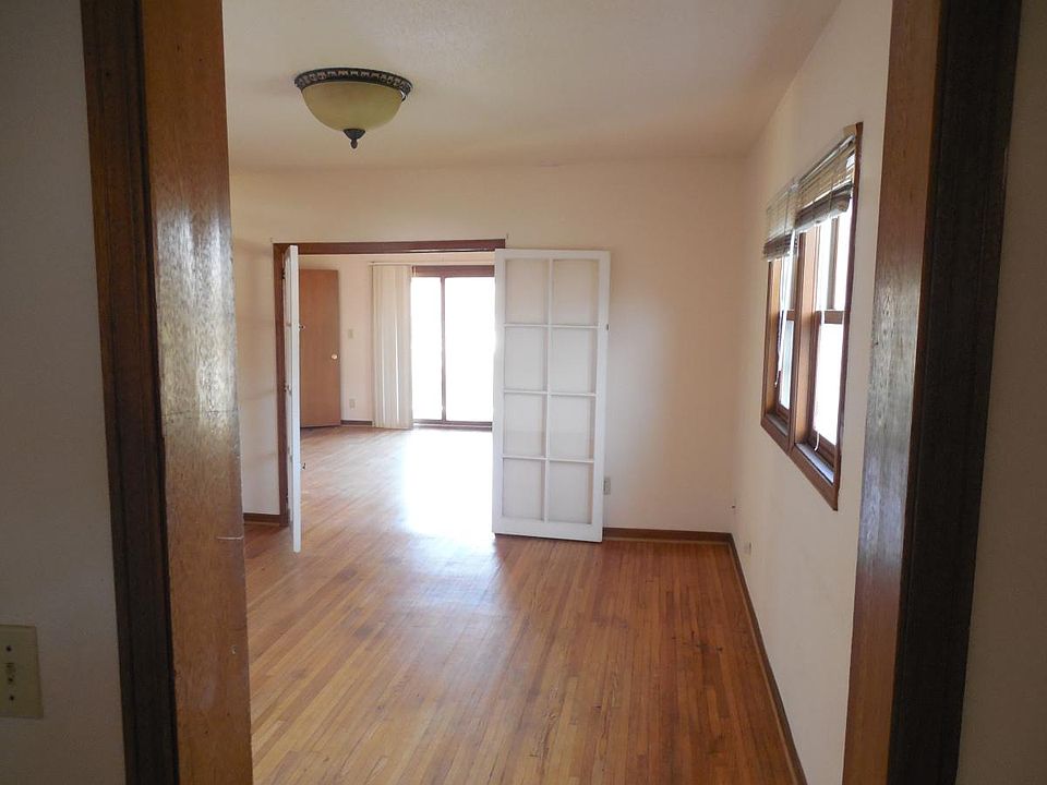 from kitchen to dining room living room and covered deck