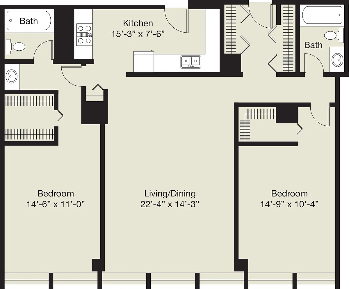 Floor plan 2bs09