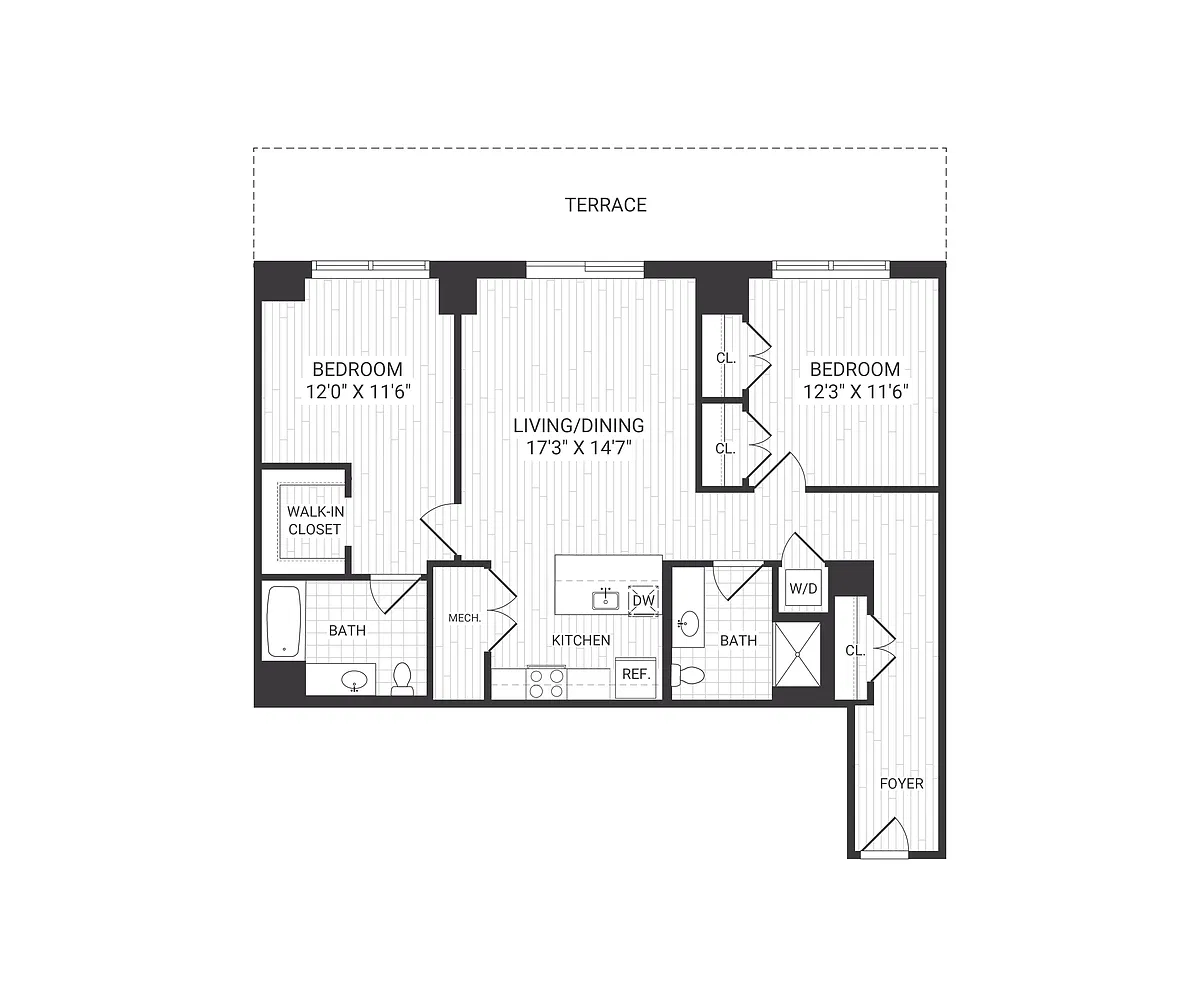 Floor plan B3