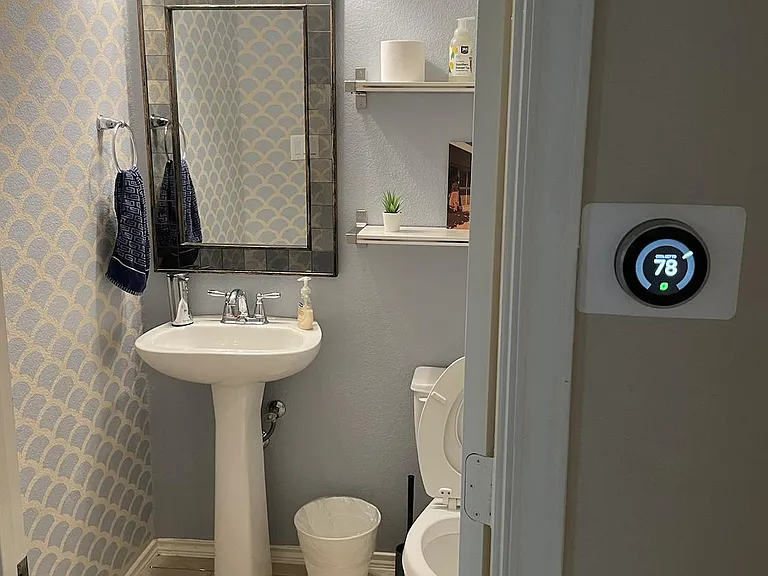 Smart Nest Thermostats (the other one on the second floor)