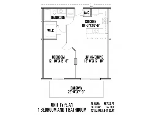 Floor plan A1