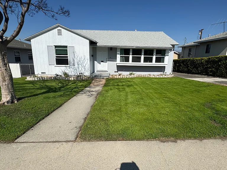 New Front yard with Sprinklers