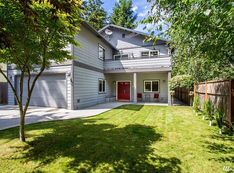 Home is fenced on three sides.  