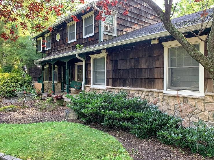 Front of the home in Half Hollow Hills Schools area