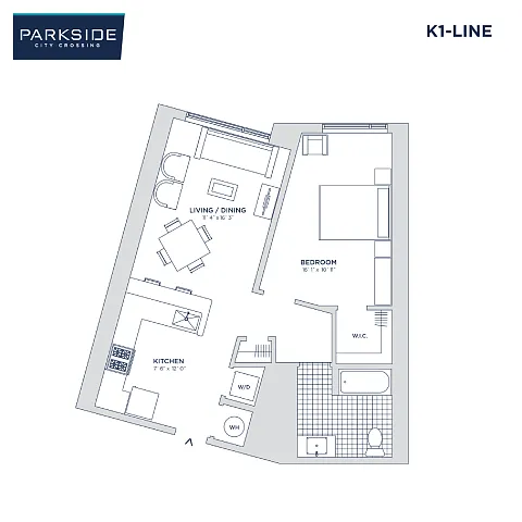 Floor plan Parkside at City Crossing - K