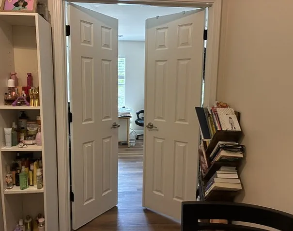 Private second bedroom or office.