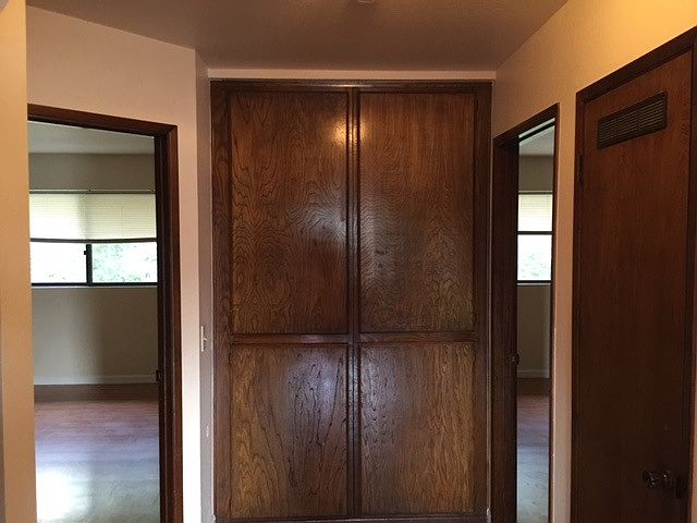 Hall closet