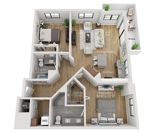 Floor plan C1