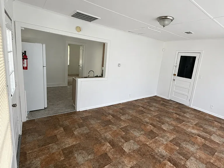 Open Floor Plan with easy flow into the kitchen and dining area.