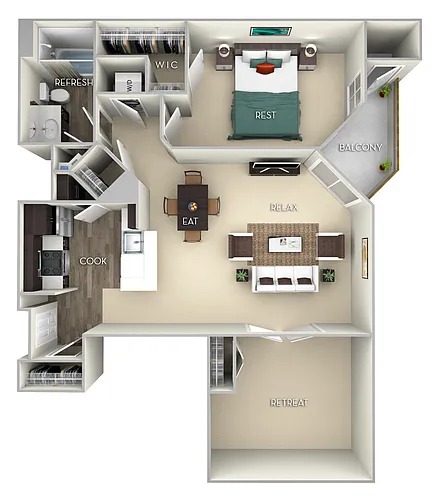 Floor plan Westminster