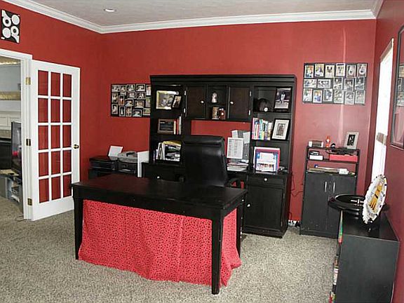 Living Room w/ French Doors