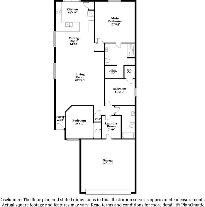3 bed, 2.0 bath, 1558 sqft, $1,940 — Photo 2