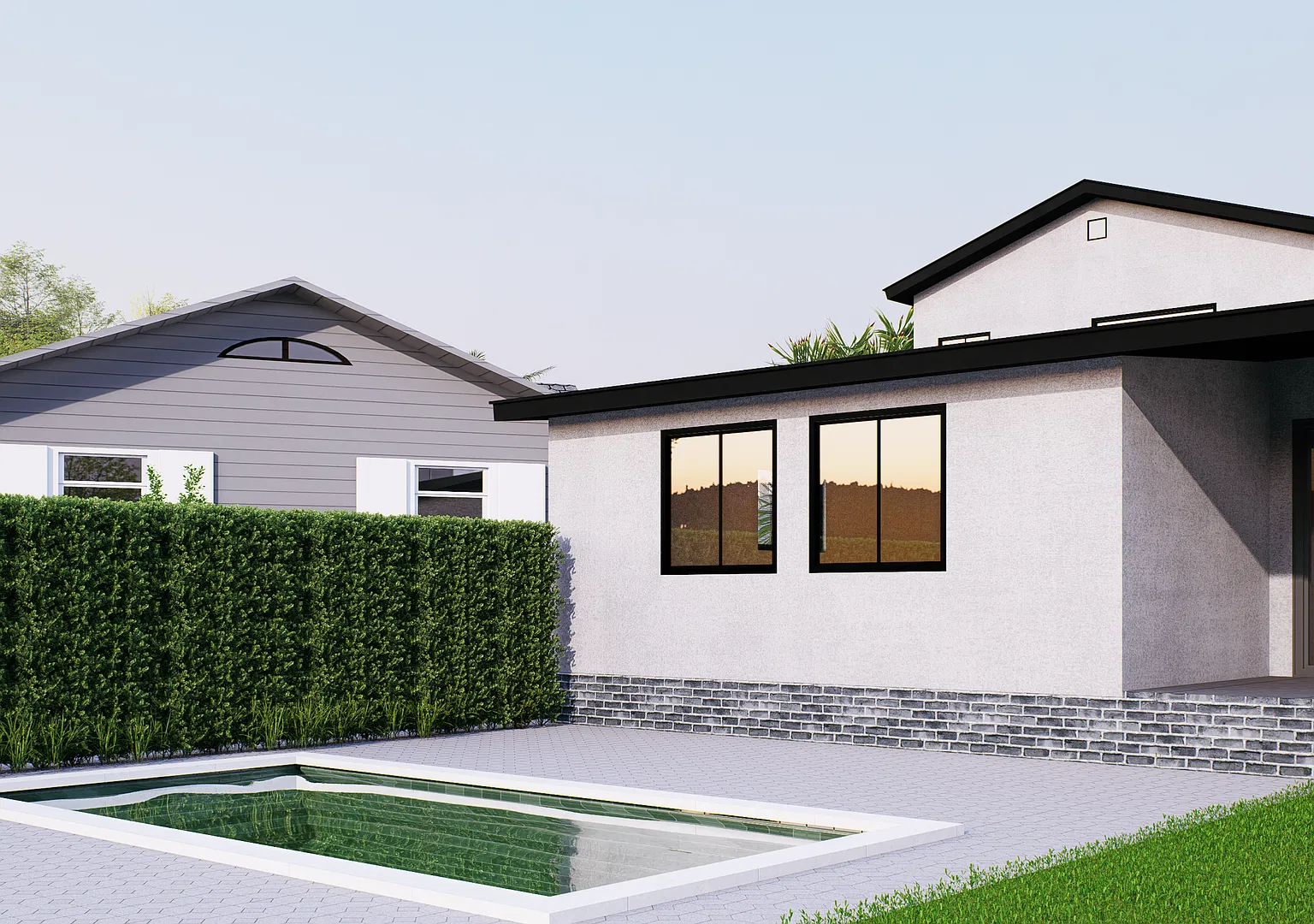 Private Pool!! Newly Renovated 5 Bed 3 Bath House On Gary! — Photo 1