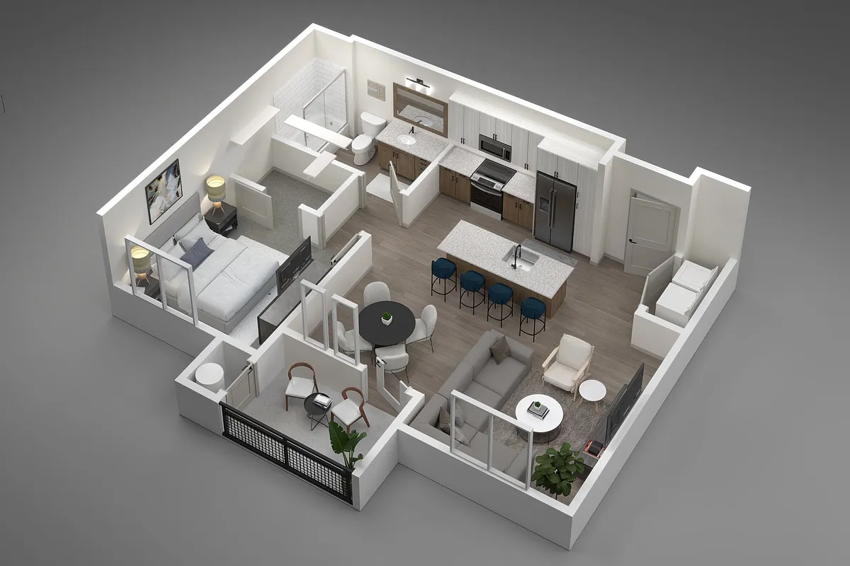 Floor plan Waddell