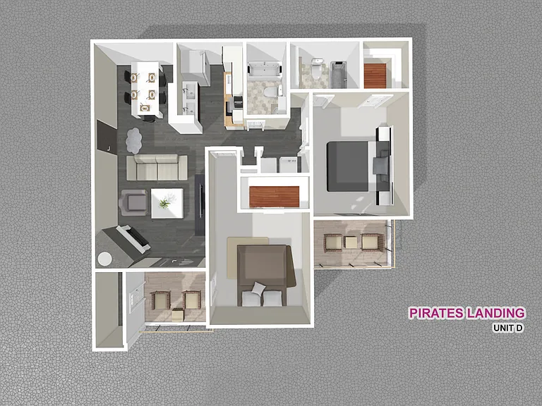 2 Bed/2 Bath