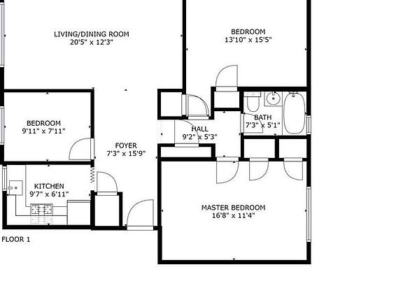 3rd image of 67 Rockledge Road #1B