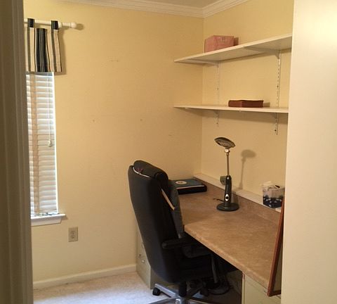 2nd bedroom with desk area