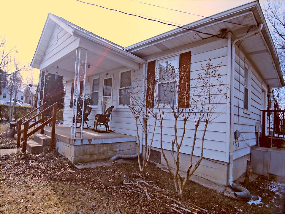 front-right side of the hous