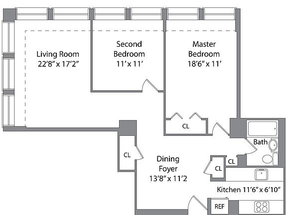 2nd image of 300 E 33rd St APT 9L