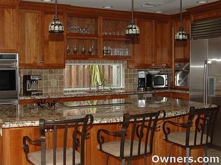 upscale gourmet Kitchen