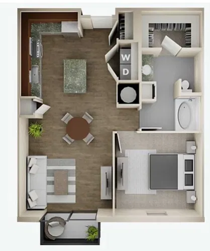 Floor plan A2 - HC