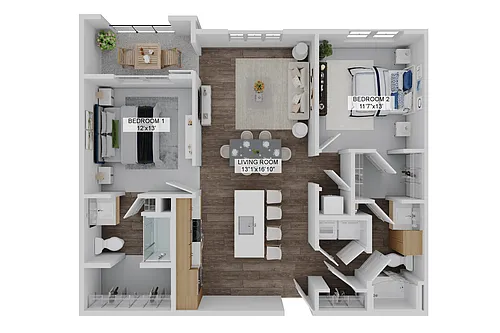 Floor plan The Citation (B1A)