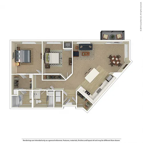Floor plan Crest