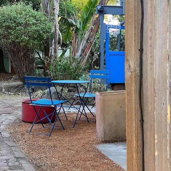 Outdoor bistro table