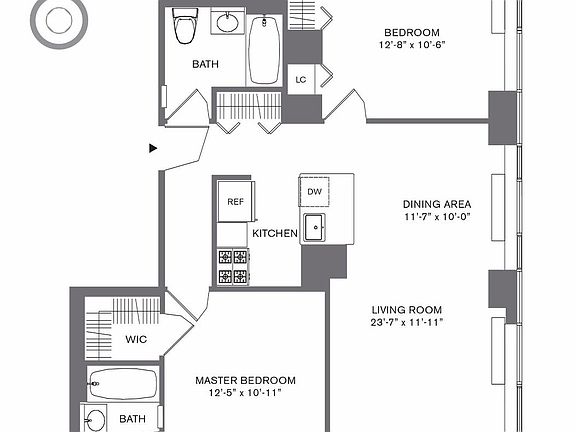 2nd image of 88 Leonard St APT 2003