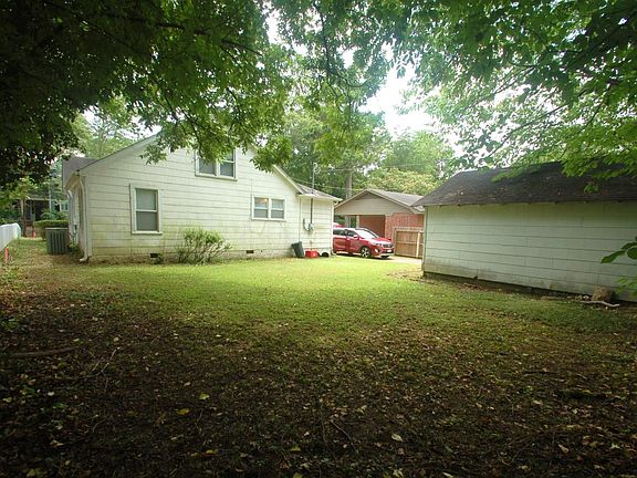 Outside backyard/garage