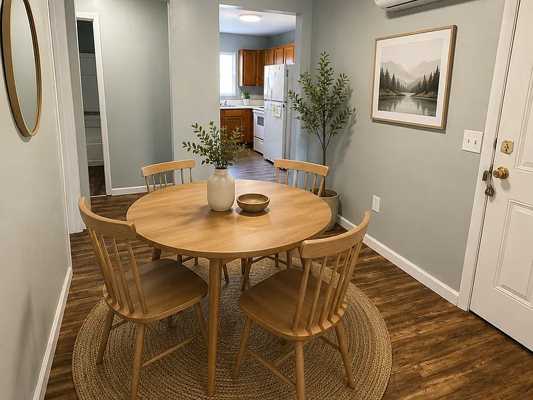 AI Generated Dining Room