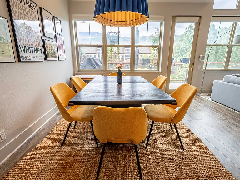 Dining space