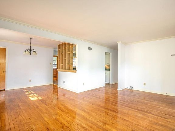 Beautiful refinished floors throughout the home