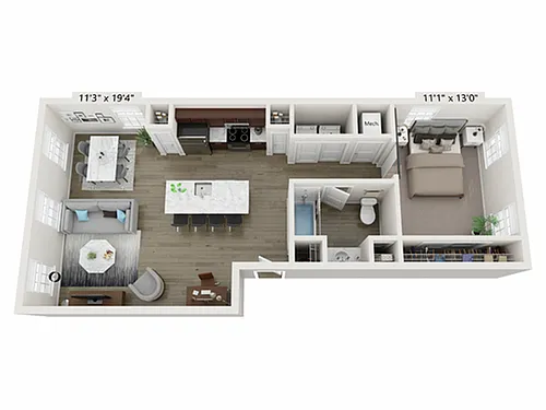 Floor plan Greystone I