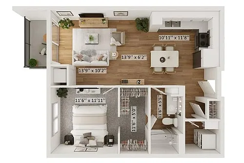 Floor plan Parker G