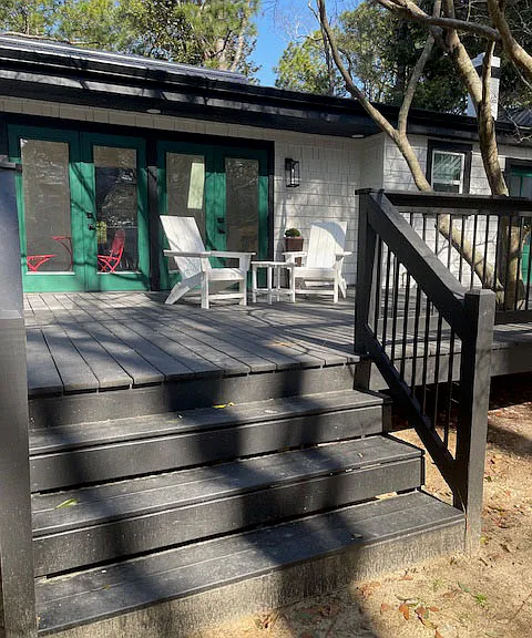 Back deck