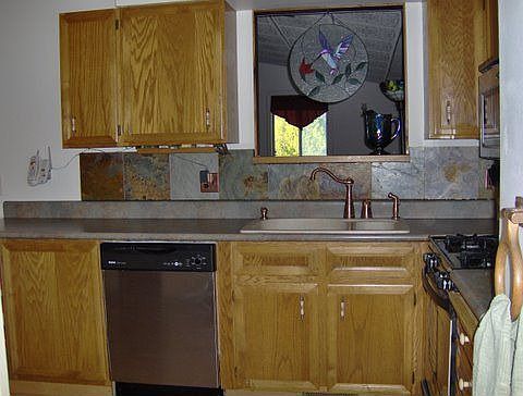 Front view kitchen