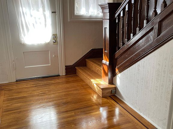 Entry hallway, view from the kitchen