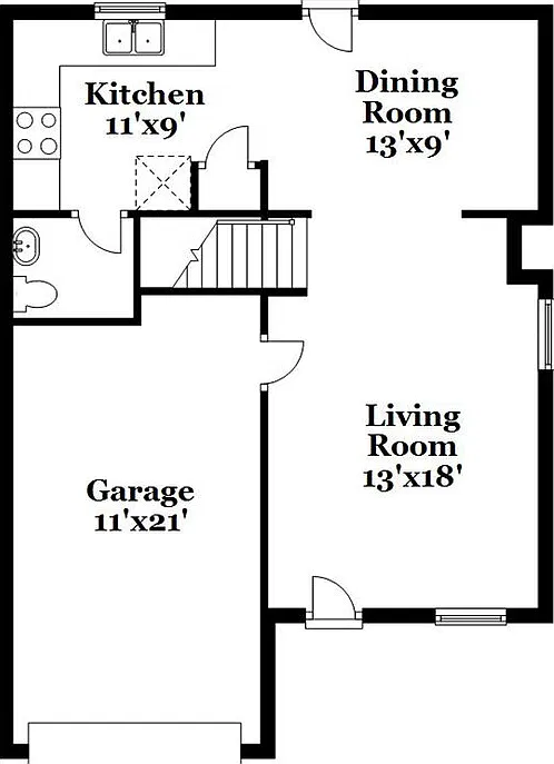 3 bed, 2.5 bath, 1304 sqft, $2,180 — Photo 2