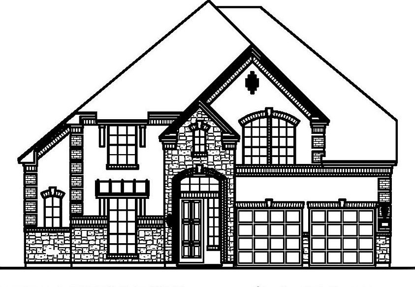Rendering of the Preston - Elevation I - Under Construction