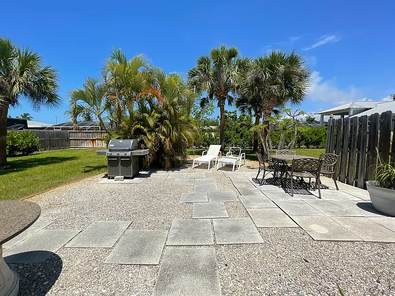 large backyard