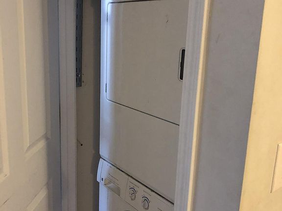 Washer and dryer included