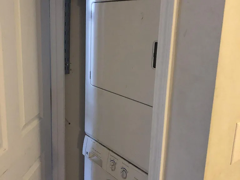 Washer and dryer included