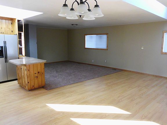 open concept kitchen /living room